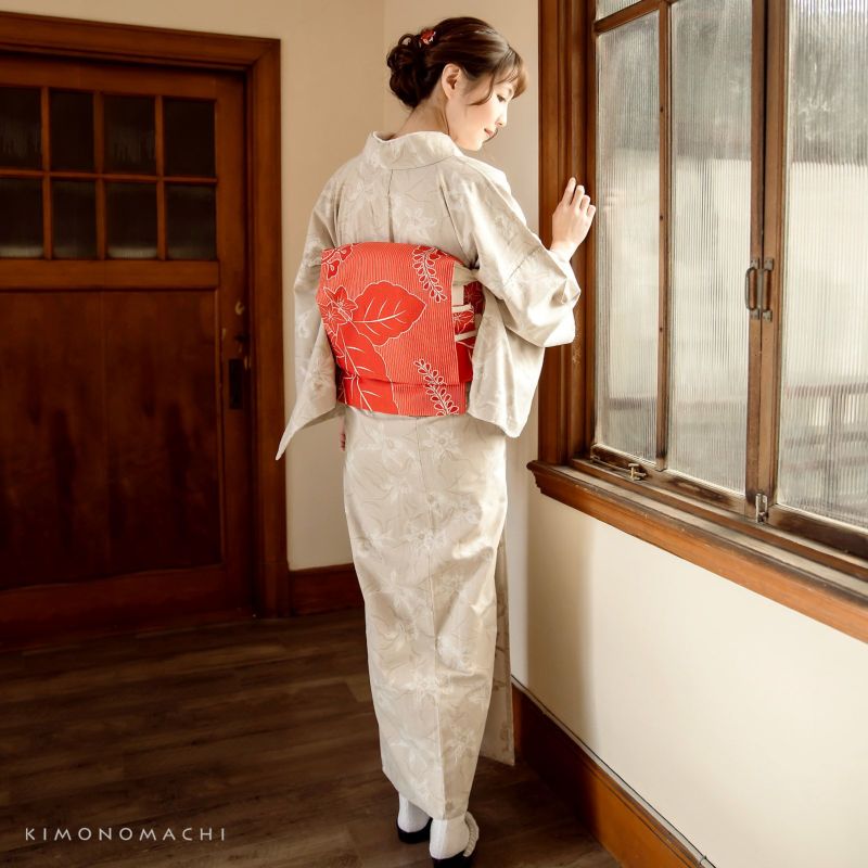 すぐ着れる！手縫いの綿着物セット 楽天市場】着物 刺繍 単衣 黒地 粋な着物 着物 単衣着物 単品