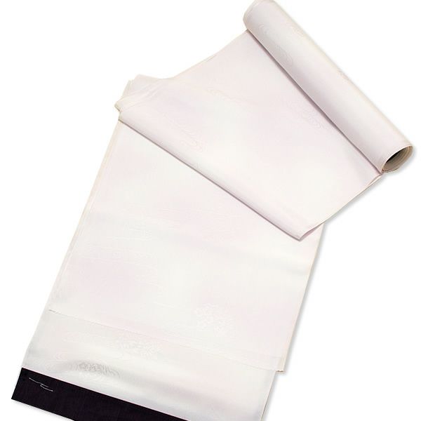 正絹長襦袢 未仕立て「パープルホワイトぼかし」綸子 色襦袢