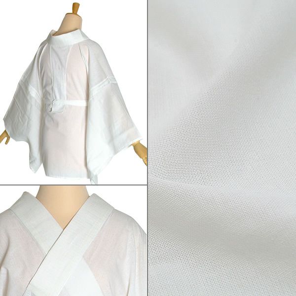 kitten様　156cm前後 未使用　新品　美品　単衣　正絹　長襦袢　半衿付 刺繍半衿付き正絹長襦袢-Mサイズ No.ZA-5701-02のレンタル
