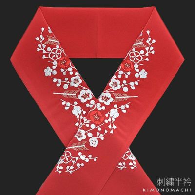 (520)　♥　IKKO　刺繍半衿　♥ 520)♥IKKO刺繍半衿♥