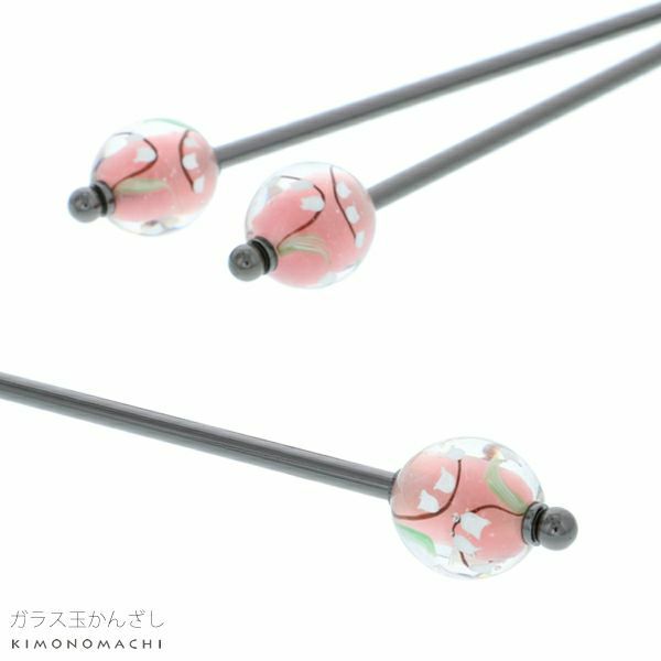 ガラス玉 かんざし ブルー カモメ 簪 浴衣髪飾り 髪飾り 浴衣かんざし H メール便不可 Ss2106wkk30 京都きもの町