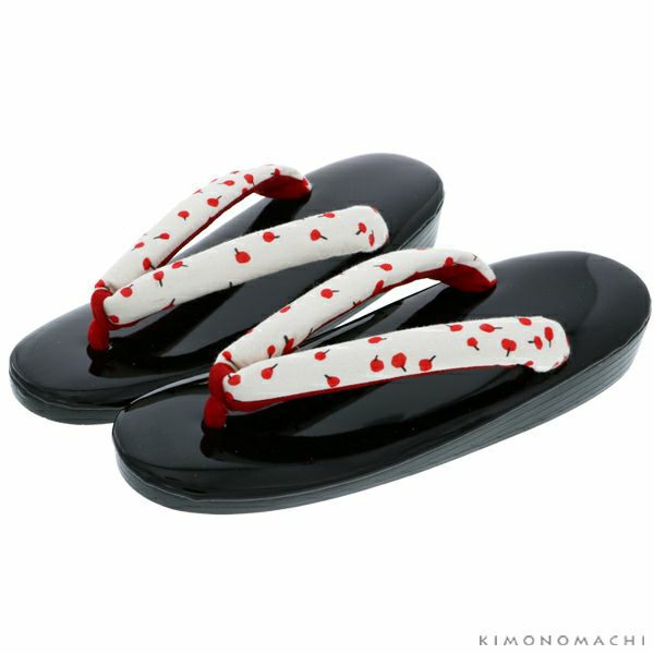 ウレタン草履単品「赤い実」M、L、LLサイズ ウレタン草履 カジュアル草履 女性草履 京都きもの町オリジナル