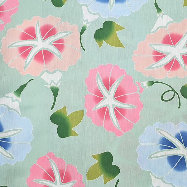 30%OFF】ツモリチサト浴衣単品「グリーン 朝顔」tsumori 30%OFF】ツモリチサト浴衣単品「グリーン 朝顔」tsumori