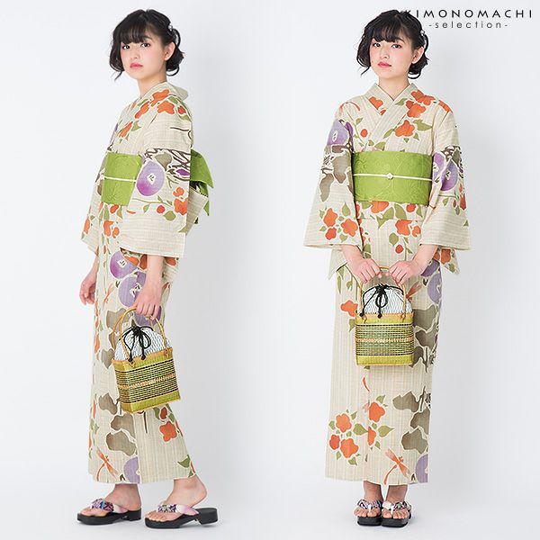 新品　UNSODO 浴衣　反物 楽天市場】【ポイント5倍 8/1 23:59まで】浴衣 芸艸堂 綿絽