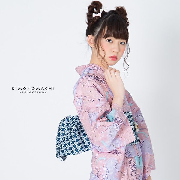 30％OFF】ツモリチサト浴衣セット「ピンク 星座」tsumori chisato 女性 