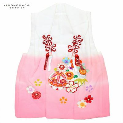 女の子被布コート単品 クリーム色 貝桶 雪輪 3歳児用 七五三 七五三 女の子被布コート単品 クリーム色 貝桶 雪輪 3歳児用 七五三 七五三