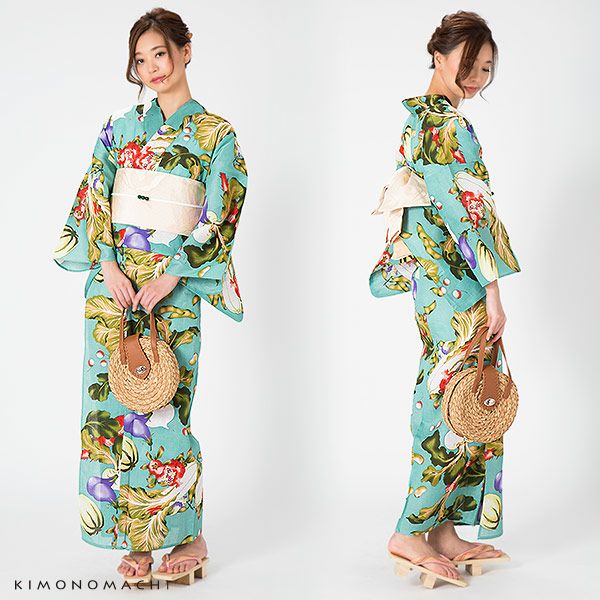 フルーツ野菜柄 浴衣 tsumori chisato フルーツ柄 浴衣 ツモリチサト - メルカリ