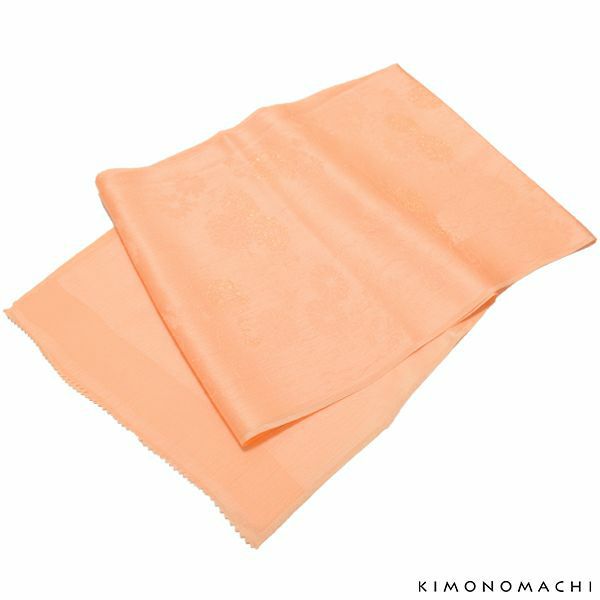 礼装帯揚げ「曙色」正絹帯揚げ フォーマル 訪問着、色無地に 礼装小物 礼装帯揚げ