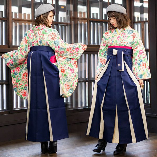 ふりふ バイカラー 卒業 袴 ブラウン 定価40700 塗りつぶさ 高級 完売 