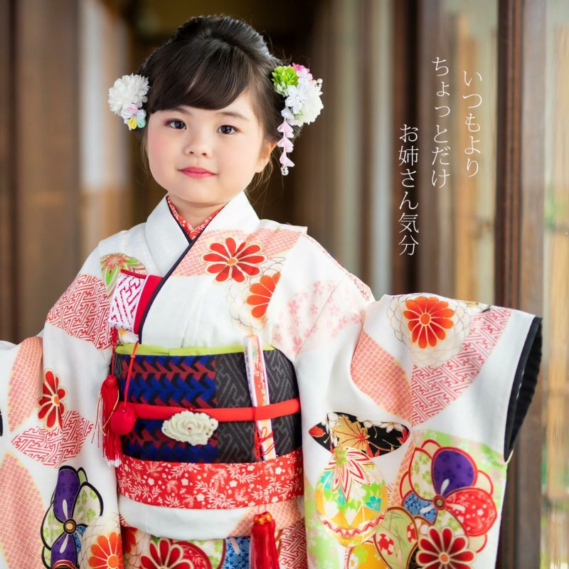 髪飾り 子供 キッズ 花飾り 和装 着物 浴衣 甚平 七五三 花火大会