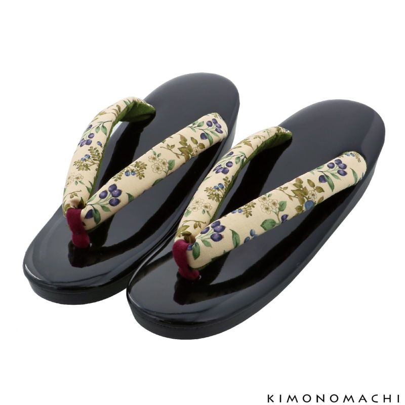 草履 レディース 単品 カジュアル草履 「ベージュ 花模様柄」 痛くなりにくい ウレタン草履 M・L・LLサイズ フリーサイズ 京都きもの町 KIMONOMACHI オリジナル 洒落草履