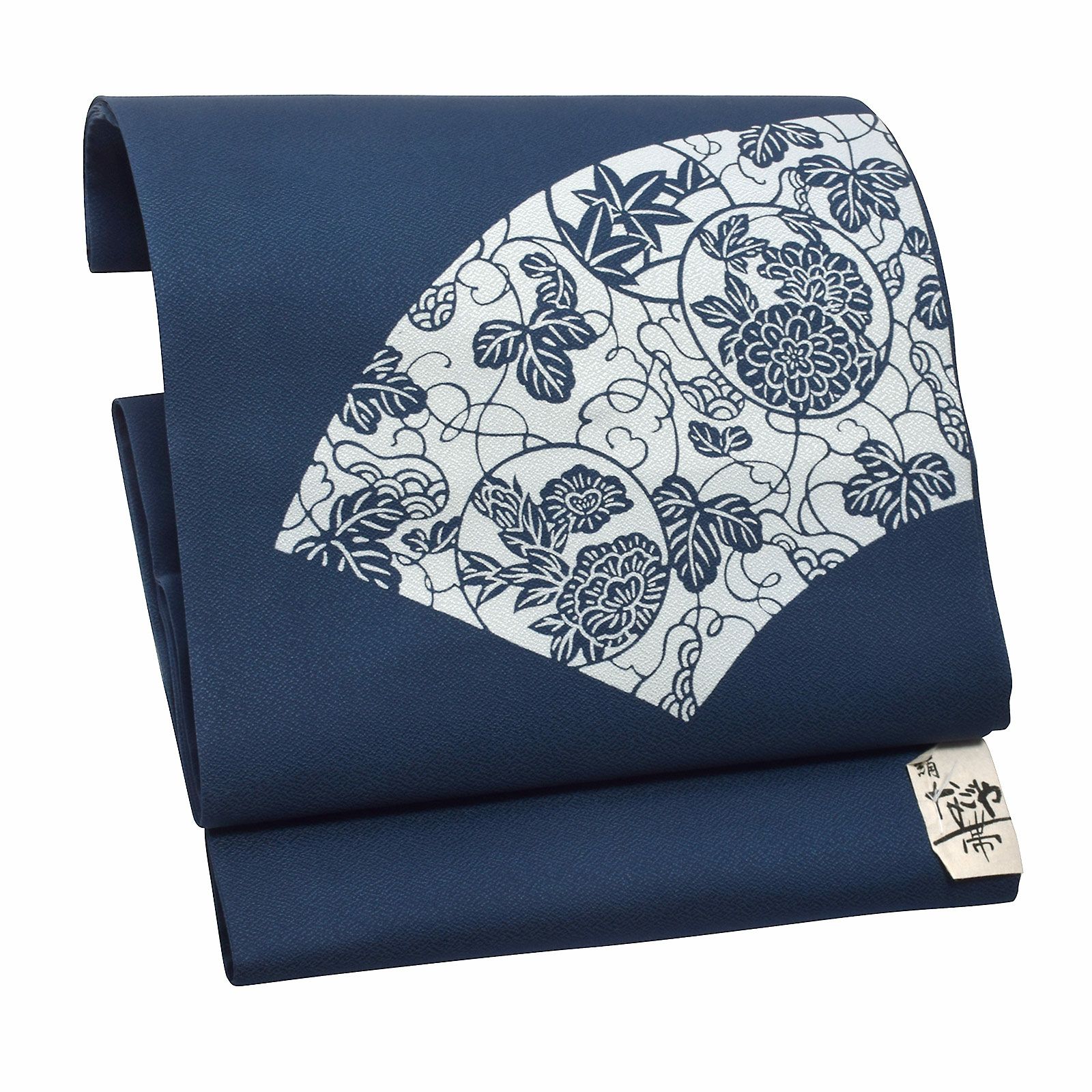 すごい値！名古屋帯 八寸 正絹 日本和装 扱い 鶯茶色 茶紫 長尺 