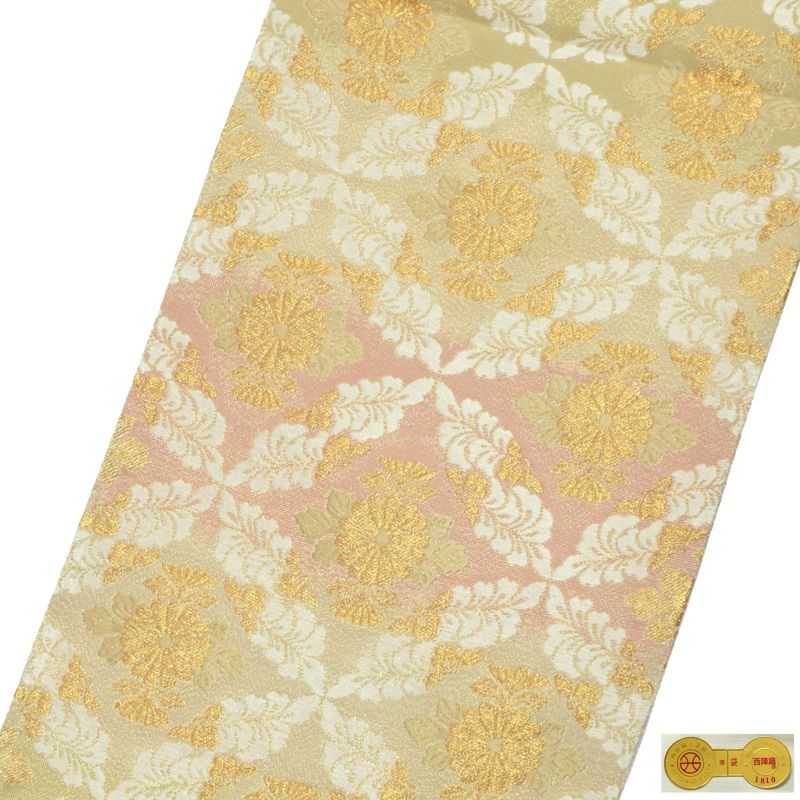 ◎mo-0029　袋帯　西陣織　フォーマル　全通　長さ468　M-7-15 楽天市場】【10%OFF☆夏物SALE】【夏帯】『西陣まいづる』西陣織