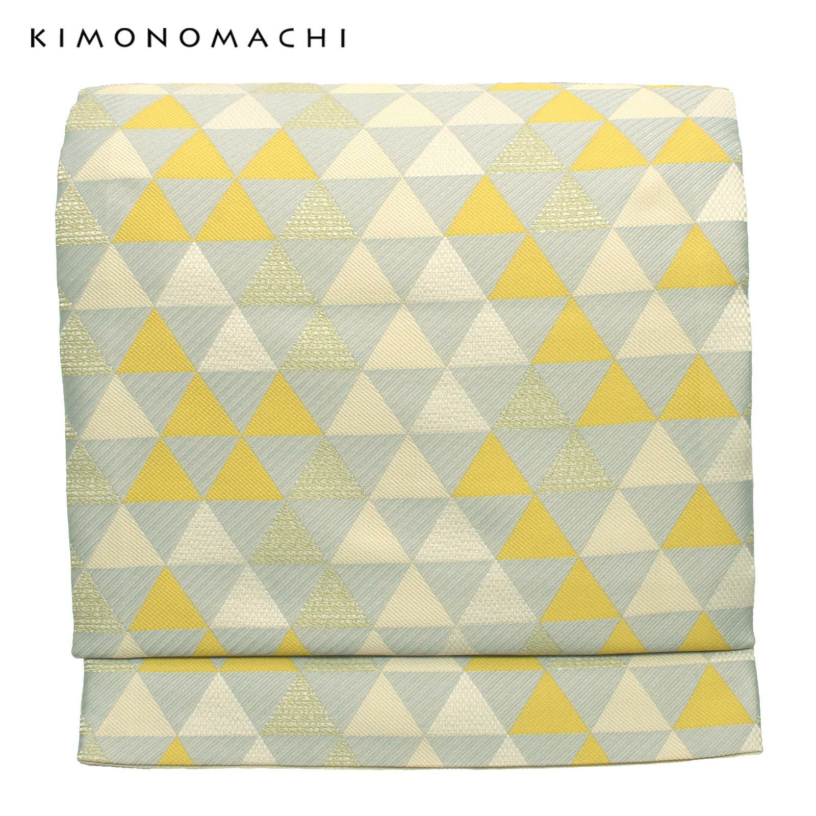 京袋帯 単品 数量限定 KIMONOMACHI オリジナル 「うろこ」 ポリエステル 名古屋帯 普段着着物用