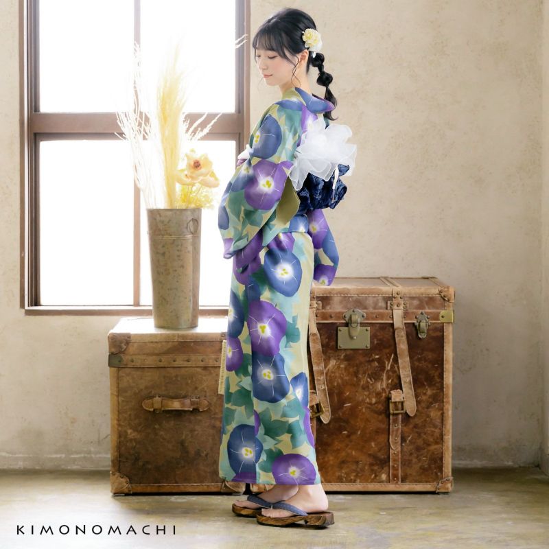 浴衣　夏　単着物　紺色　吸湿速乾　　クール素材　浴衣単品　0610⑮ 楽天市場】【Prices down】浴衣 セット レディース 吸水速乾