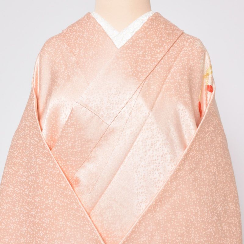 Prices down2】【中古品】仕立て上がり 付け下げ小紋 「ピンク