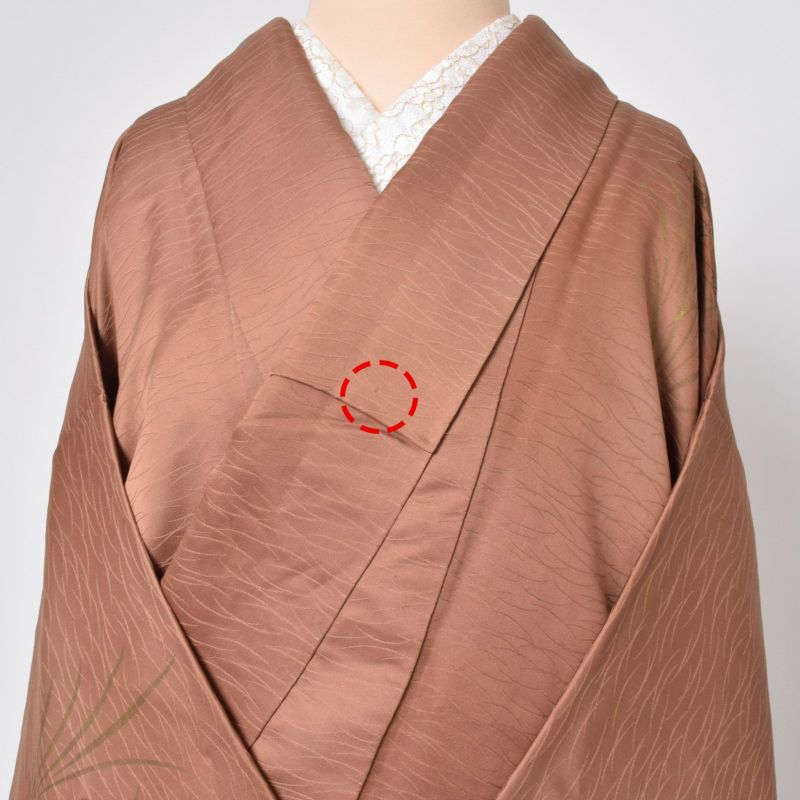 Prices down3】【中古品】仕立て上がり 訪問着 「露芝風地紋に文箱