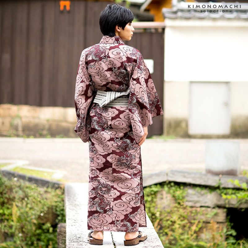 日本人気超絶の 納戸色 紺 フリーサイズ 単品 浴衣 未使用 麻の葉