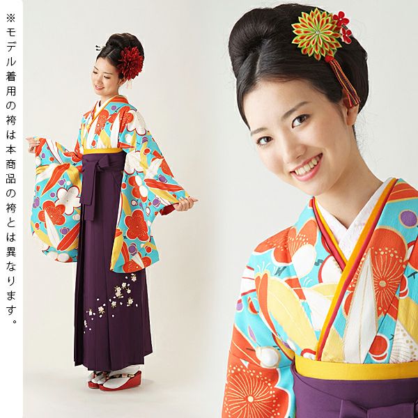 中古品 二尺袖 小振袖 単品 濃い青 ラメ 蝶 卒業式袴に 楽天市場】【中古】二尺袖着物 単品 ショート丈 二尺振袖 袴用