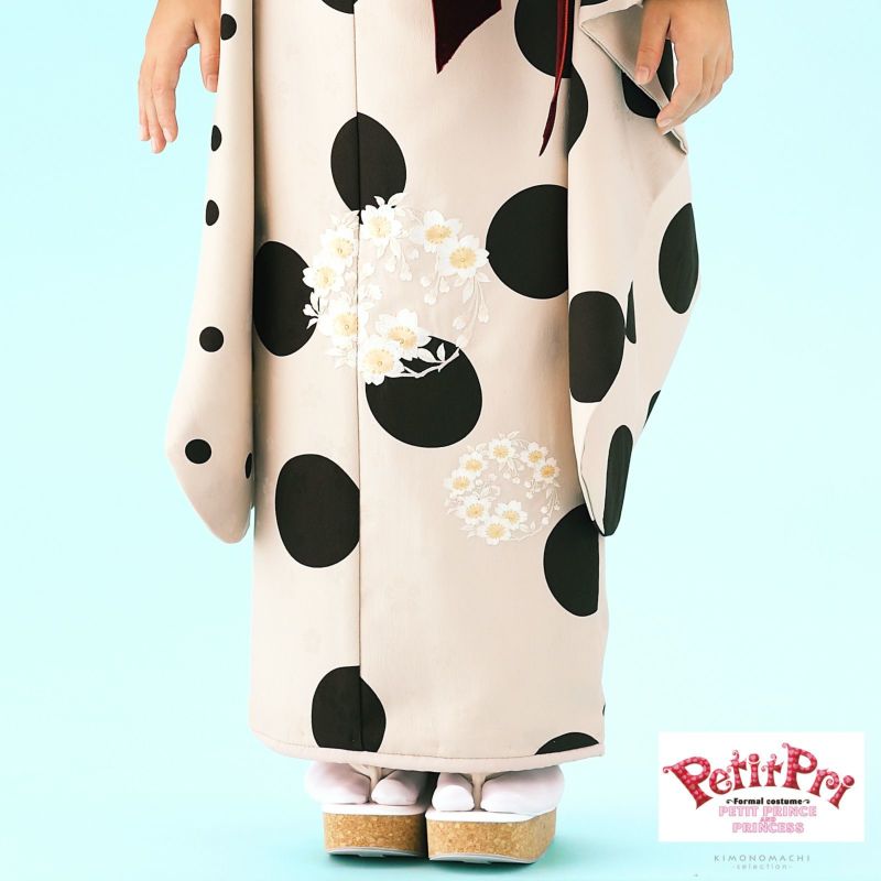 専用です☆　　ブランドぷちぷり着物単品 七五三 着物 7歳 ブランド 四つ身着物 PetitPri ぷちぷり 「スイート