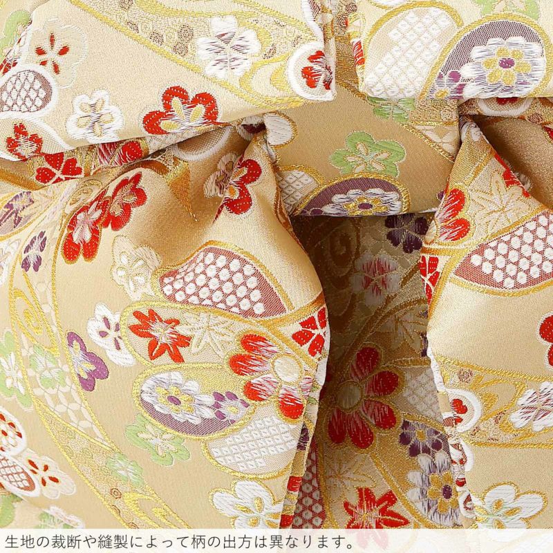 七五三 帯 7歳 ブランド 作り帯 Shikibu Roman 式部浪漫 「ゴールド地