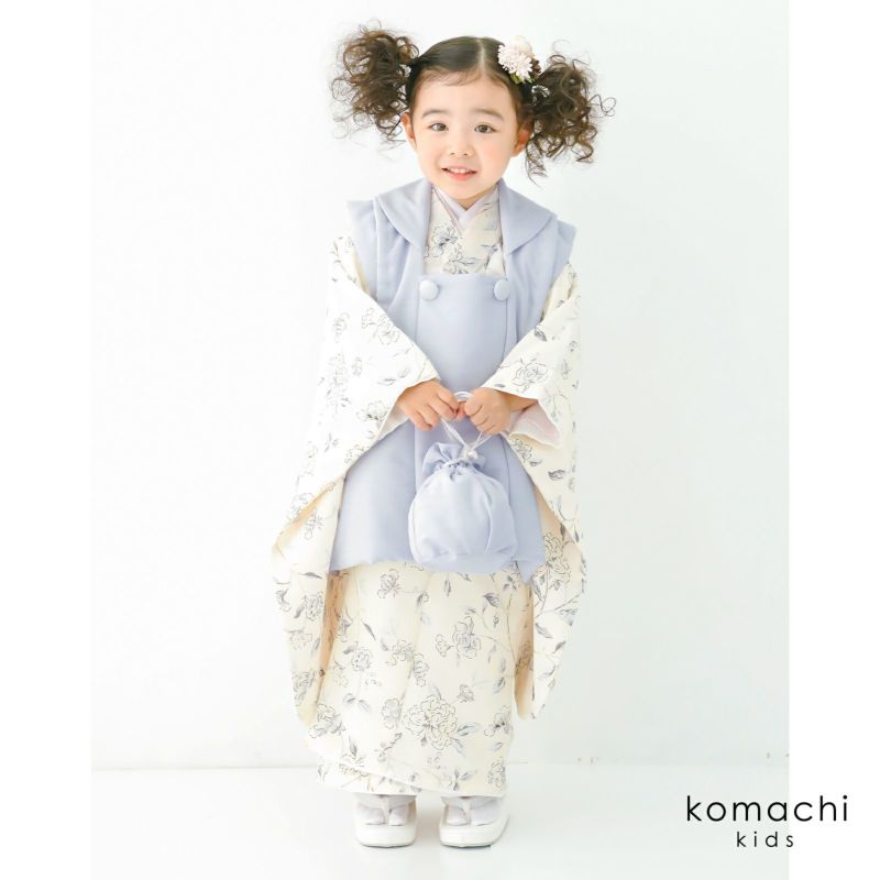 七五三 着物 3歳 女の子 ブランド被布セット komachi kids