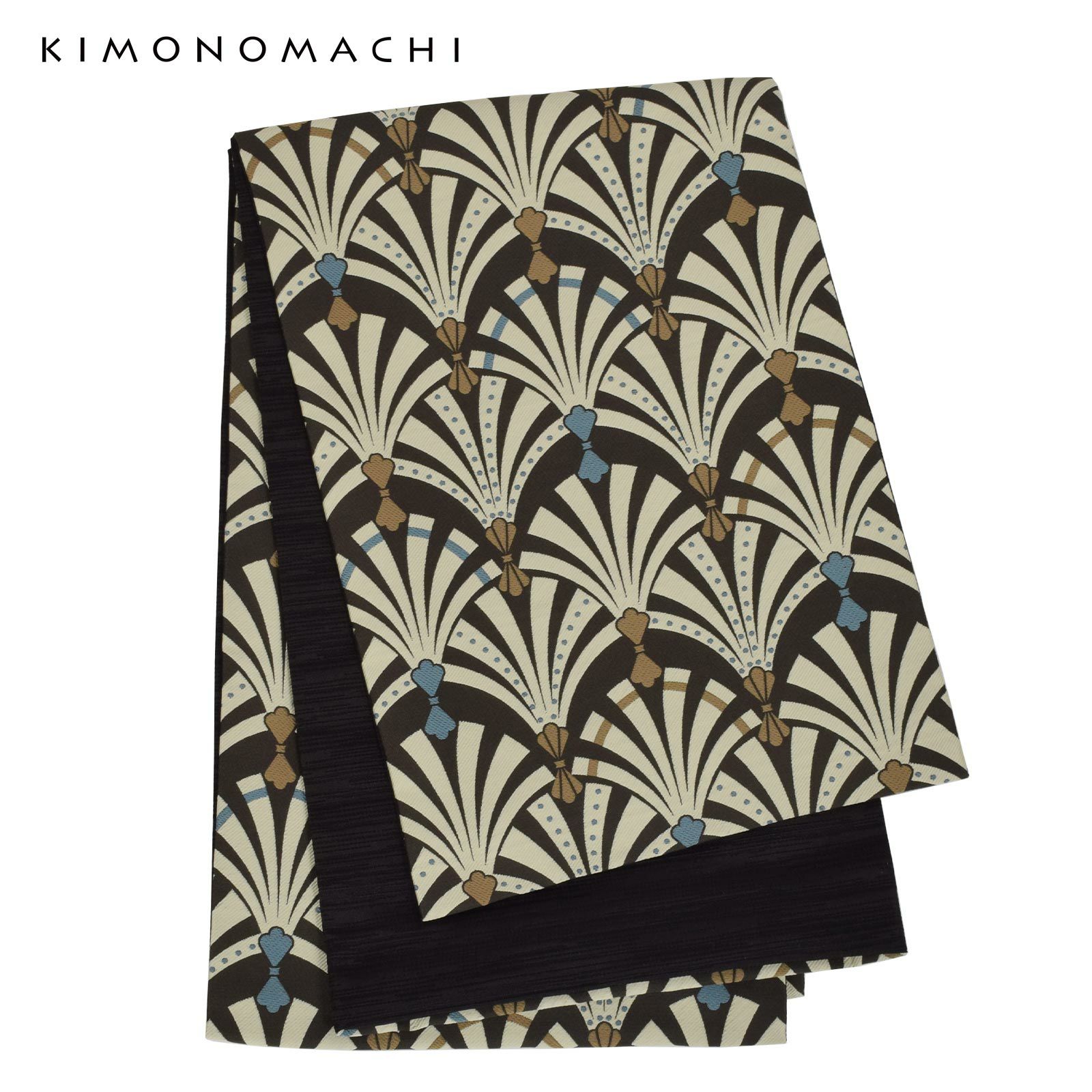 京袋帯 単品 数量限定 KIMONOMACHI オリジナル 「花青海波 