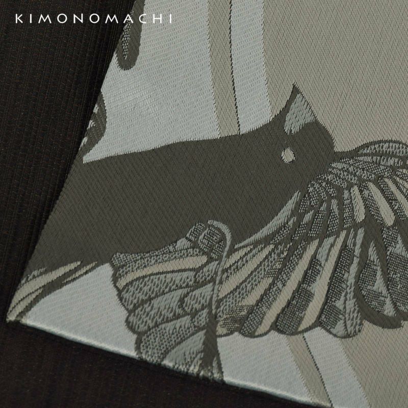 京袋帯 単品 数量限定 KIMONOMACHI オリジナル 「叢雲に八咫烏 ...