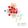 【訳アリ】【アウトレット品】クリップ 髪飾り 「スリーピン　お花」ヘアアクセサリー 大人用・子供用 レディース 着物 和装 浴衣 カジュアル着物 七五三 女の子 ワンポイント 髪飾り単品
