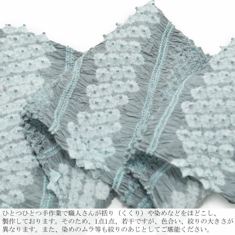 【タグ付き未使用】総絞り反物 藍染め 浴衣生地 タグ付き未使用】総絞り反物 藍染め 浴衣生地（楽天市場】本