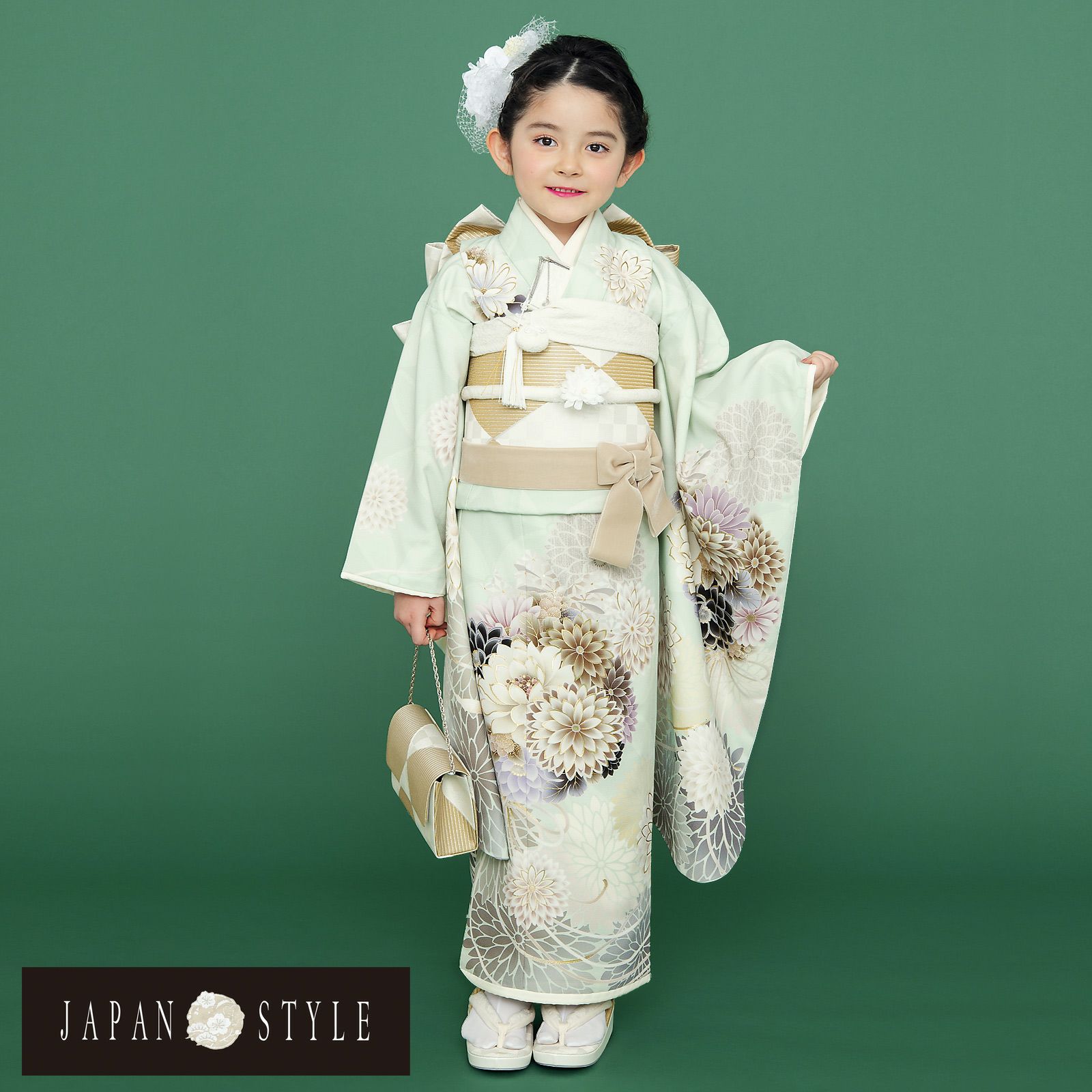 七五三 7歳 四つ身着物フルセット ブランド JAPAN STYLE ジャパン