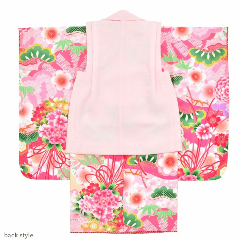 七五三 着物 3歳 女の子 ブランド被布セット Shikibu Roman 式部