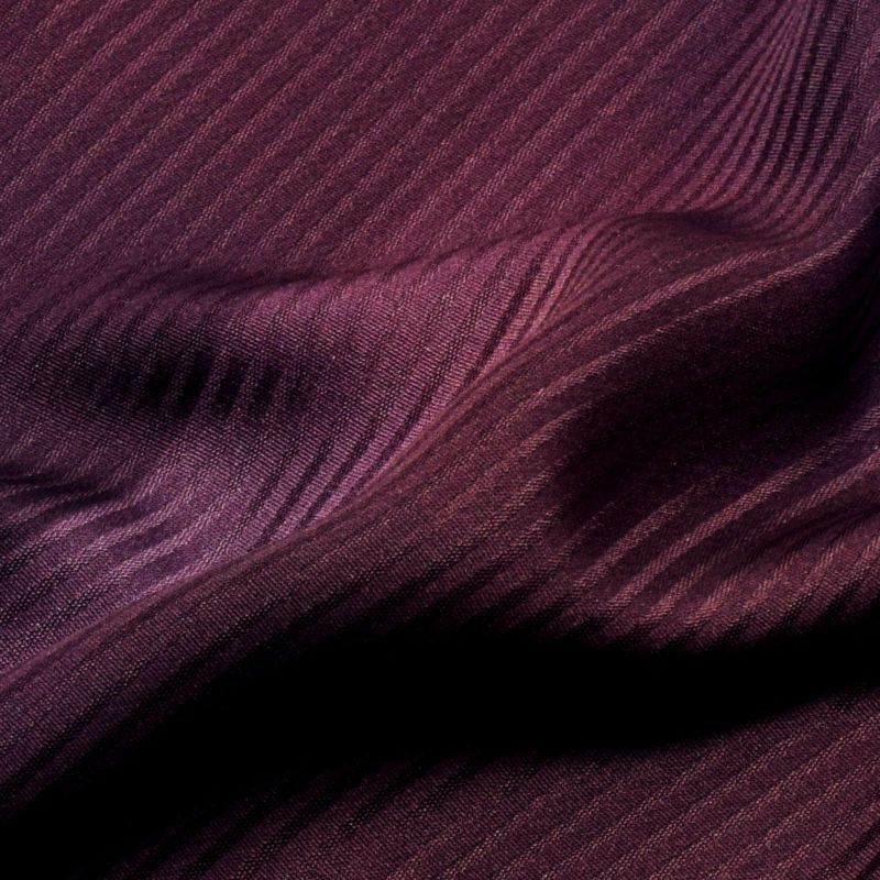 正絹 小紋 反物 着物「赤紫 短冊」日本製 丹後ちりめん 未仕立て 小紋 