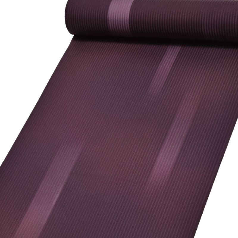 正絹 小紋 反物 着物「赤紫 短冊」日本製 丹後ちりめん 未仕立て 小紋
