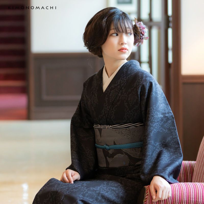 日本製 京都製 和紋 和柄 ハンカチ 桜 サクラ 綿 コットン 浴衣 着物