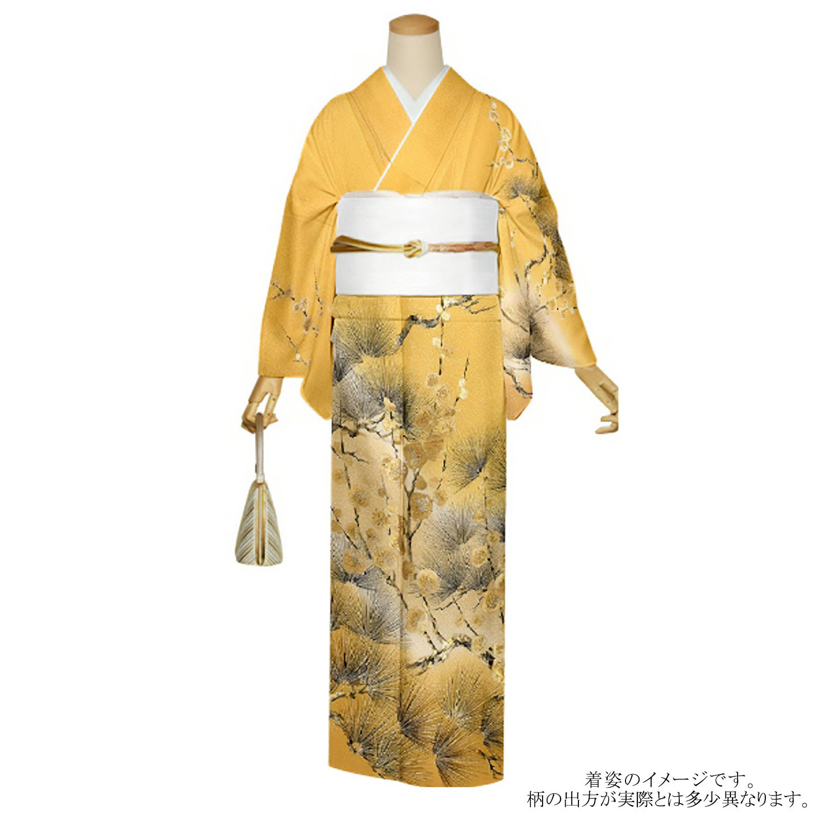 仕立て上がり 訪問着 単品 桂由美 「ピンク色 桜」 正絹 着物 ブランド 