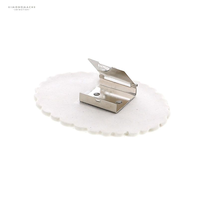 卒業式応援10％OFFCOUPON1/22迄)帯留め 単品 和風館「青×金 フラワー