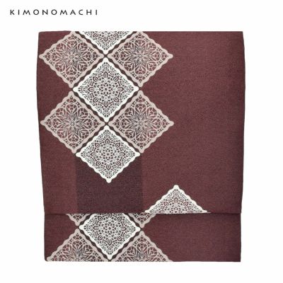 京袋帯 単品 数量限定 KIMONOMACHI オリジナル「間道 龍と唐花