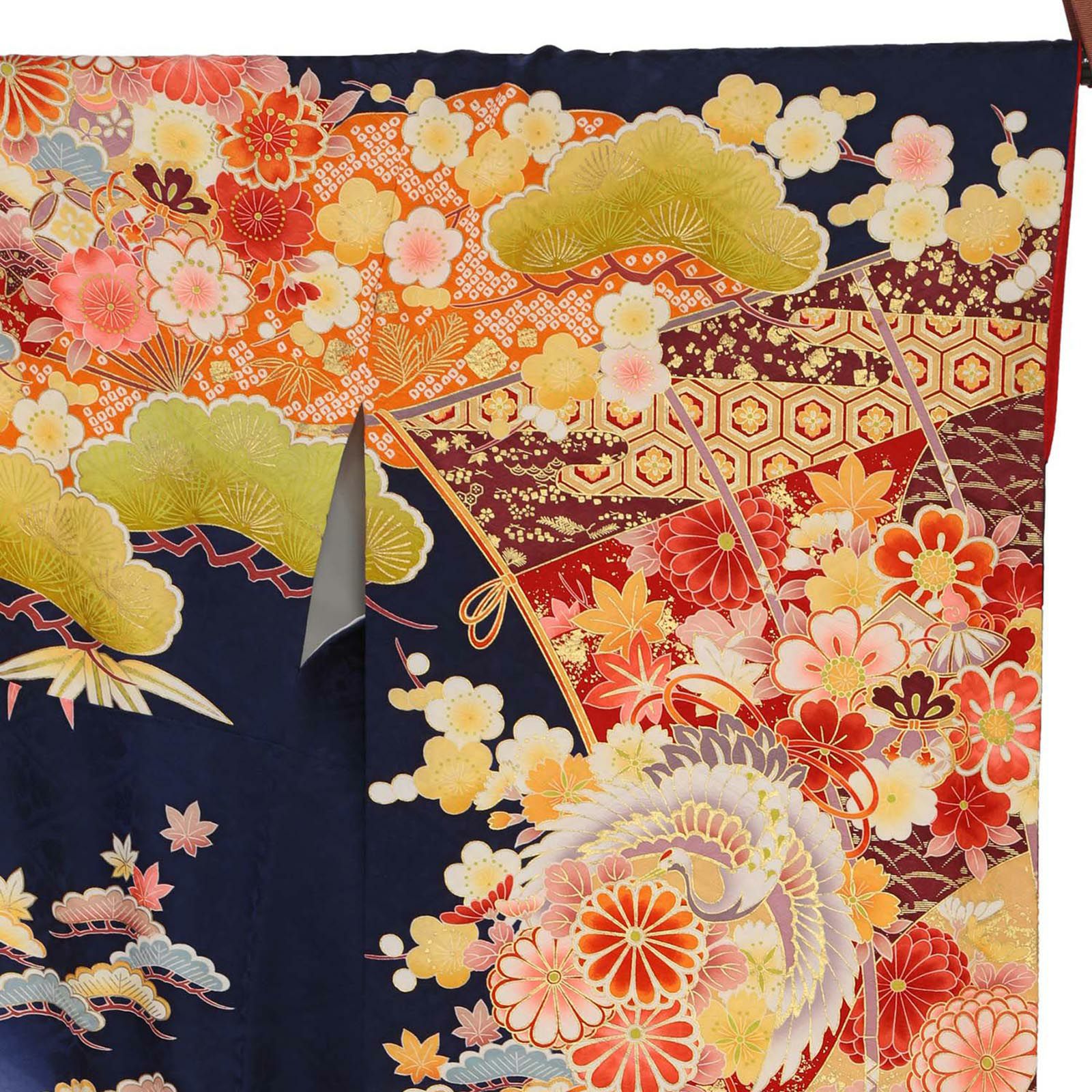 振袖中振古典的迎雲花柄仮絵羽特価 | ヤマダウェブコム
