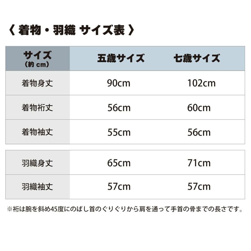 七五三 男の子 5歳 7歳 金刺繍紋入り 羽織+着物アンサンブル