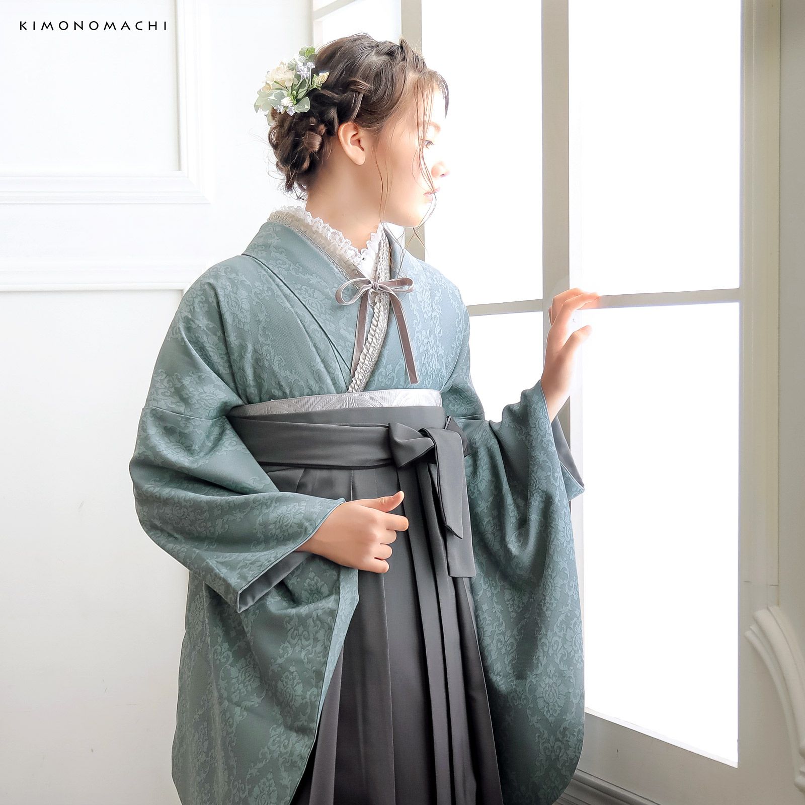 卒業式COUPON最大20%OFF3/31迄)袴 セット 卒業式 女性 4点セット「二尺 