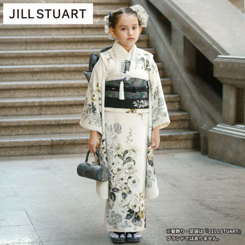 七五三 7歳 四つ身着物フルセット ブランド JILL STUART「リリー・ローズ G1」女の子 7才 女児用 子供着物 七才のお祝い着向け【メール便不可】