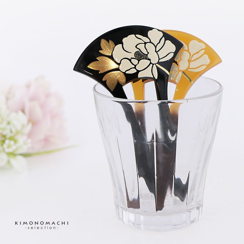 超絶技巧 アンティーク 彫金細工 流水菊桜 銀彫かんざし SV925