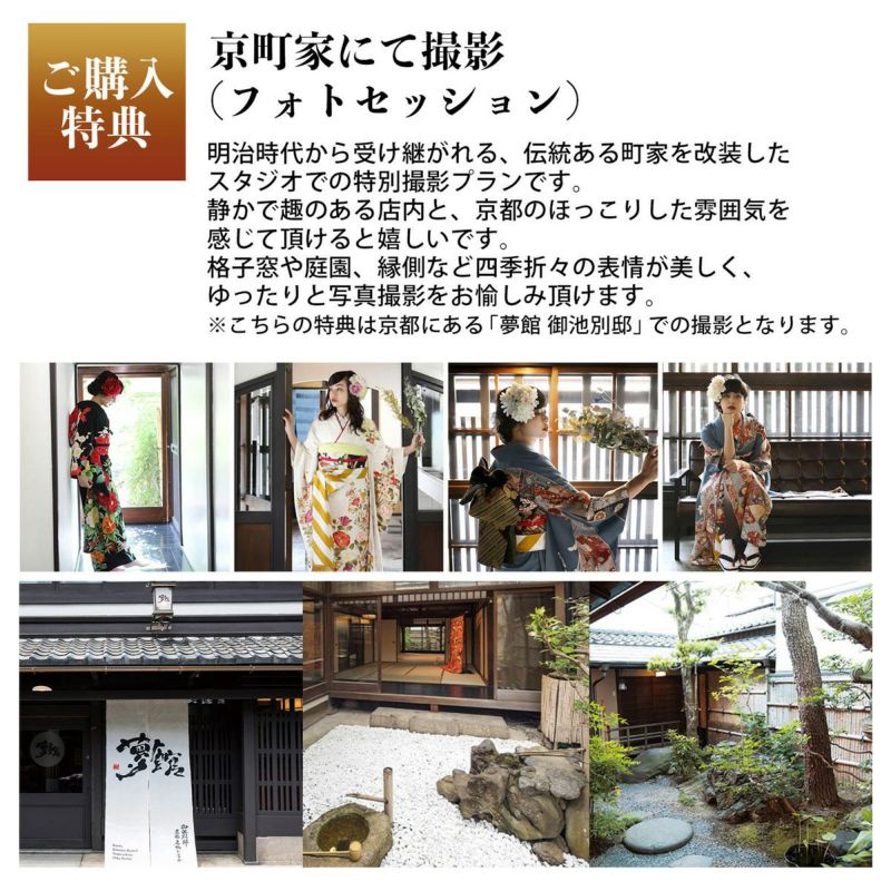 未仕立て 振袖 22点セット「白金 牡丹に松竹梅」仮絵羽 振り袖