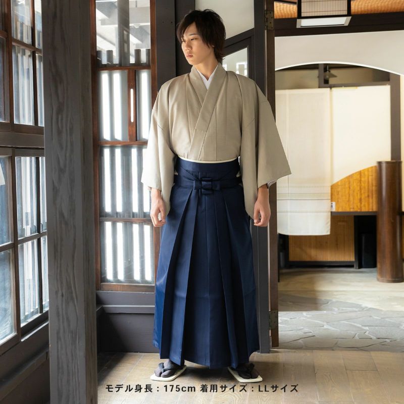 66584　行燈袴　紺 66584行燈袴紺