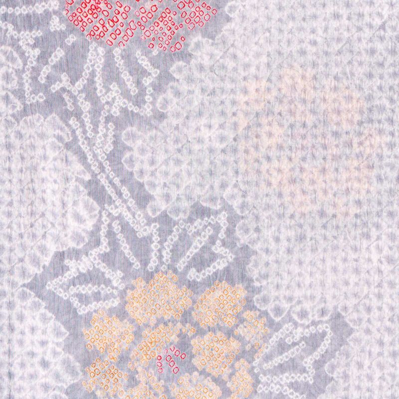 お仕立て上がり絞り浴衣単品 花しぼり「薄紅三浦、牡丹 薄紅×雲鼠」有松絞り 女性浴衣単品 レディース浴衣単品 綿 お仕立て上がり浴衣 yukata【メール便不可】 お仕立て上がり絞り浴衣単品 花しぼり「薄紅三浦、牡丹 薄紅×雲鼠