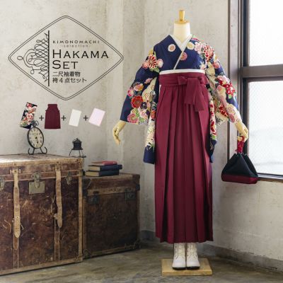 半幅帯 単品 帯 百華(MOMOKA)「ダークグリーン 菱幾何学」日本製 半巾